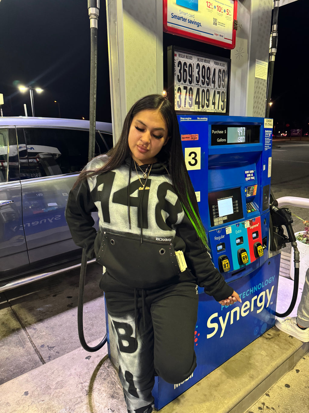 448 sweatsuit “BLACK”